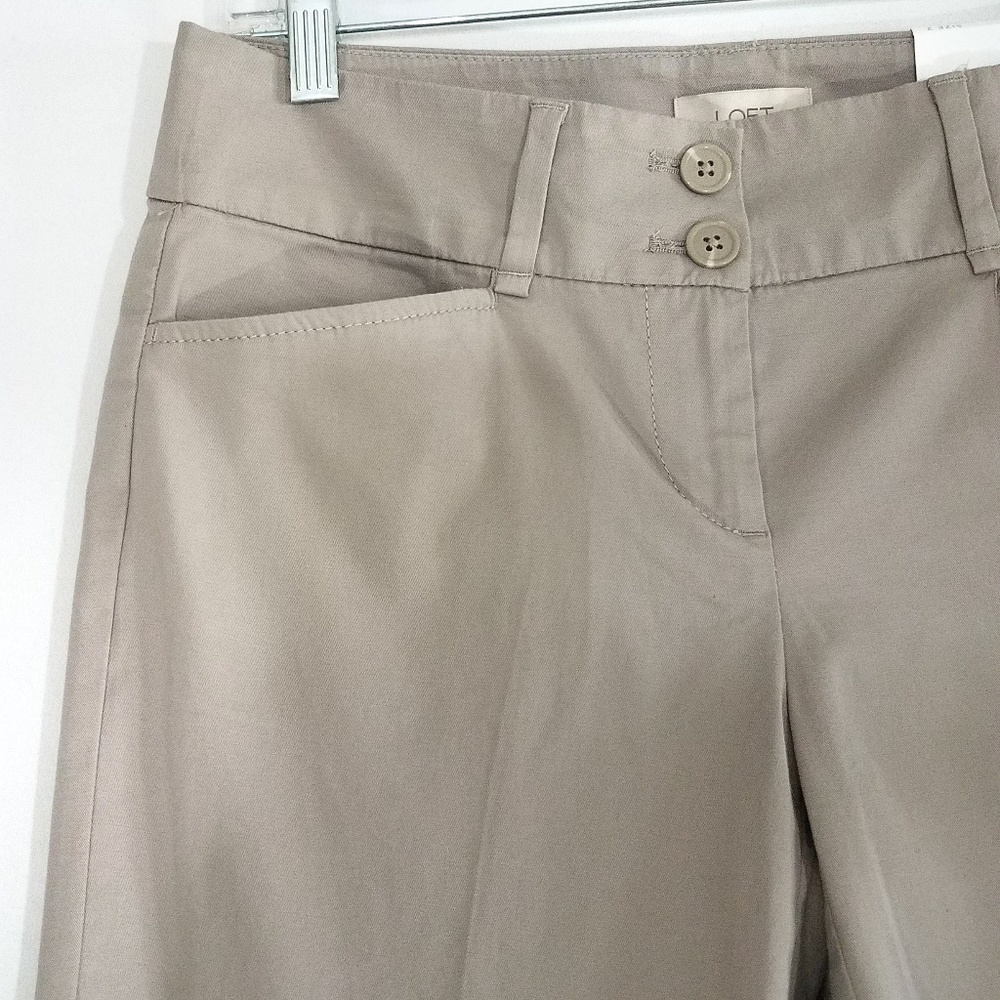 NWT Loft Original Crop Straight Through Hip/Thigh